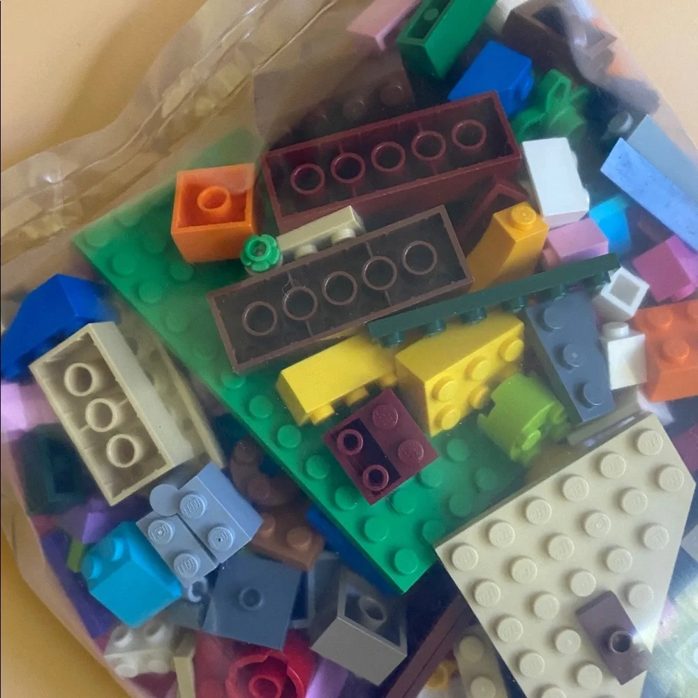 LEGOS Bulk Pieces Mixed Random Lot Over 1 lb. From Many Sets Mix Lot #5